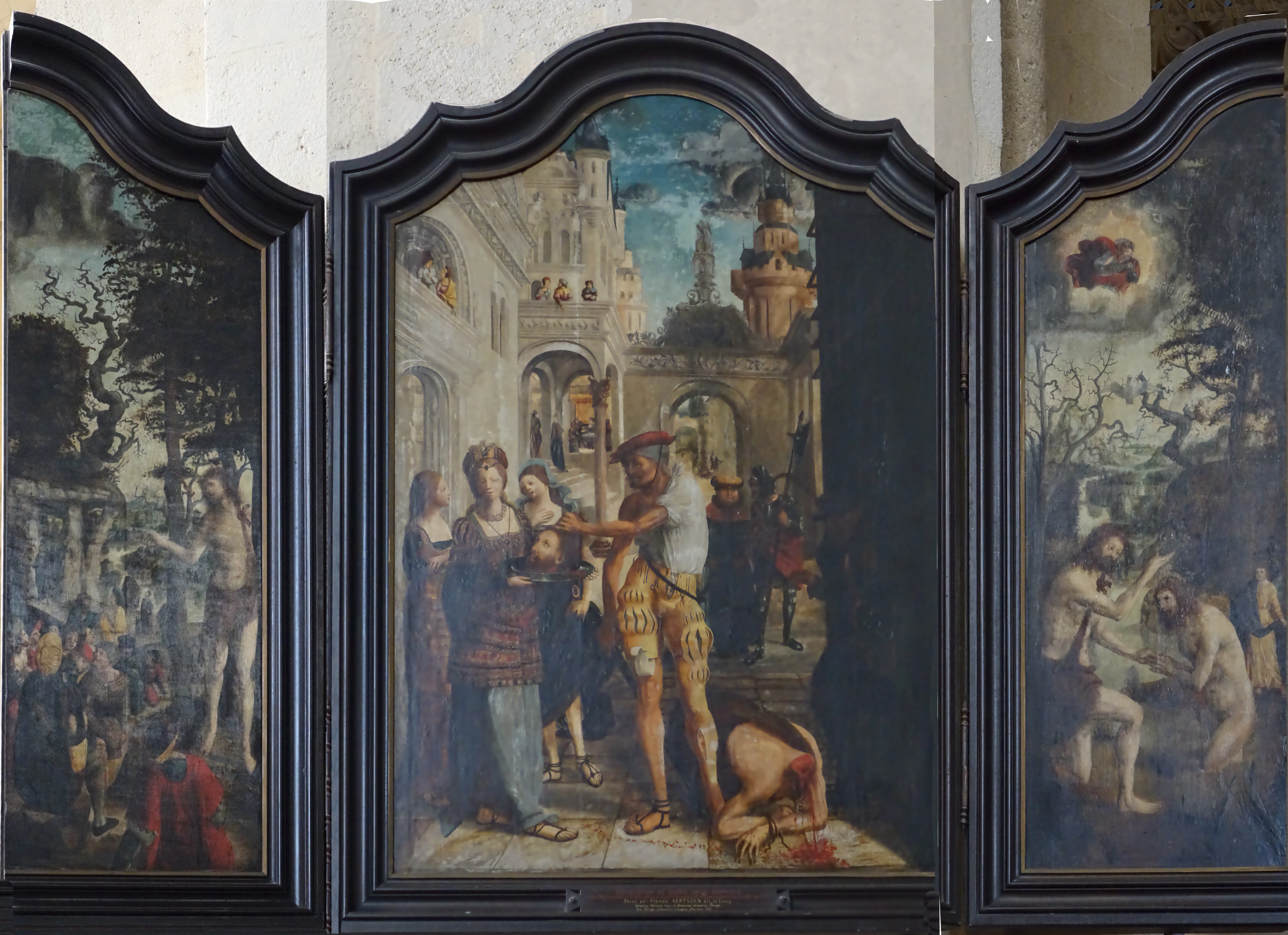 Tryptique de Saint Jean Baptiste 