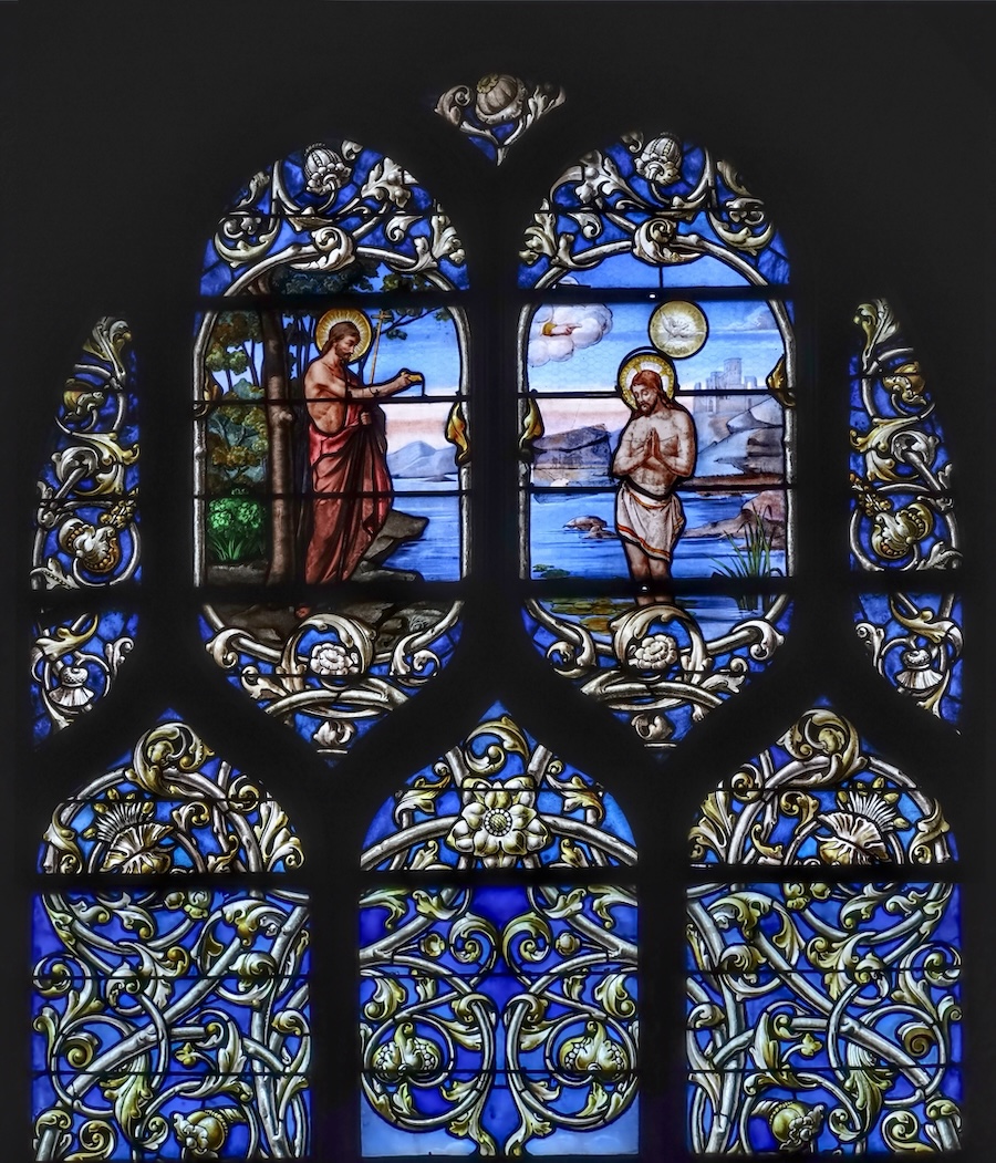 le baptême de Jésus