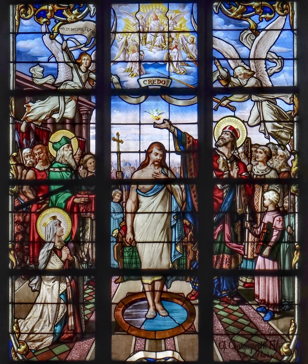 le baptême de Clovis
