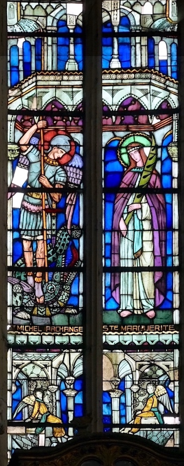 saint Michel, sainte Marguerite
