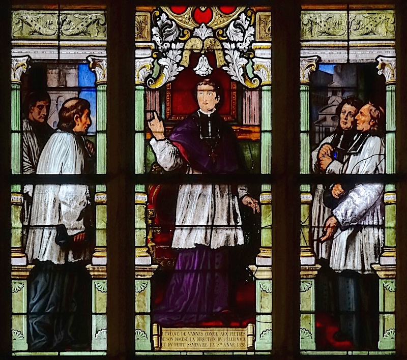 l'évêque de Vannes confie aux prêtres de son diocèse la direction du pélerinage et du petit séminaire de Ste Anne (1828)</div>