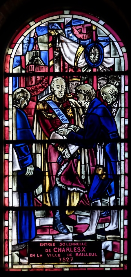entrée solennelle de Charles X en la ville de Bailleul 1827