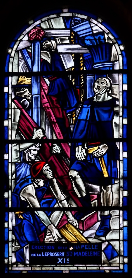 Érection de chapelle de la léproserie Ste Madeleine XIe