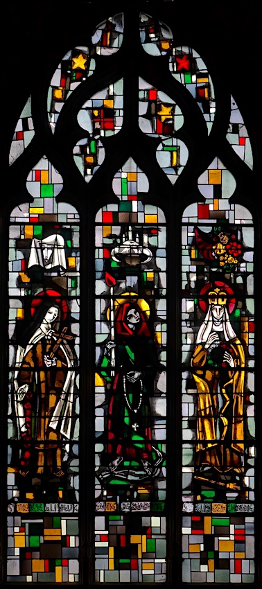 Ste Thérèse de Lisieux, St Bernard, Ste Elisabeth de Hongrie<