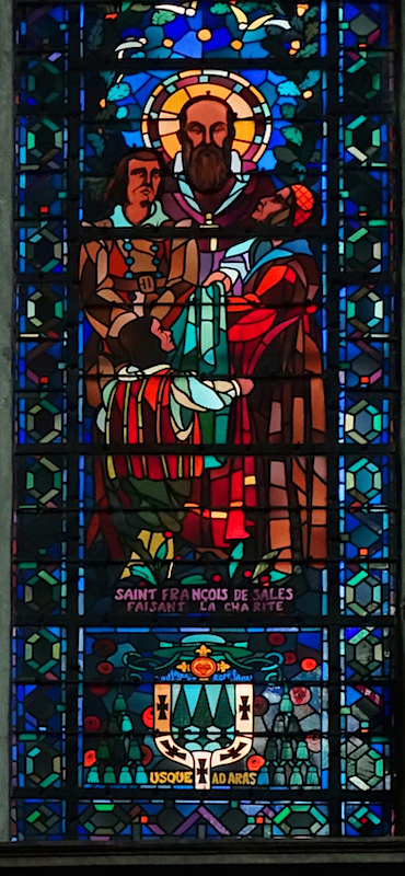 St François de Sales faisant la charité