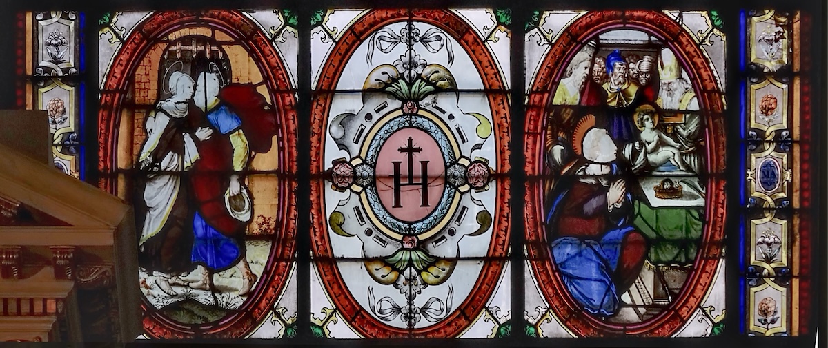 [4] rencontre d'Anne et de Joachim, présentation de Jésus au temple