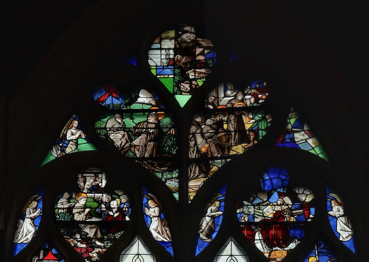 Vitrail de Saint François d'Assise