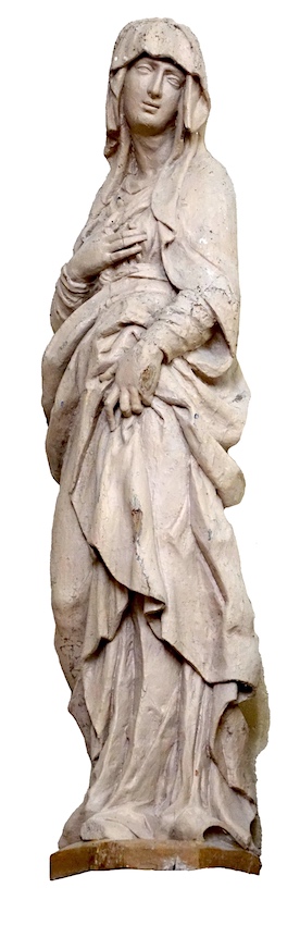 Marie au pied de la croix<br>Basilique Saint Mathurin - Larchant 77