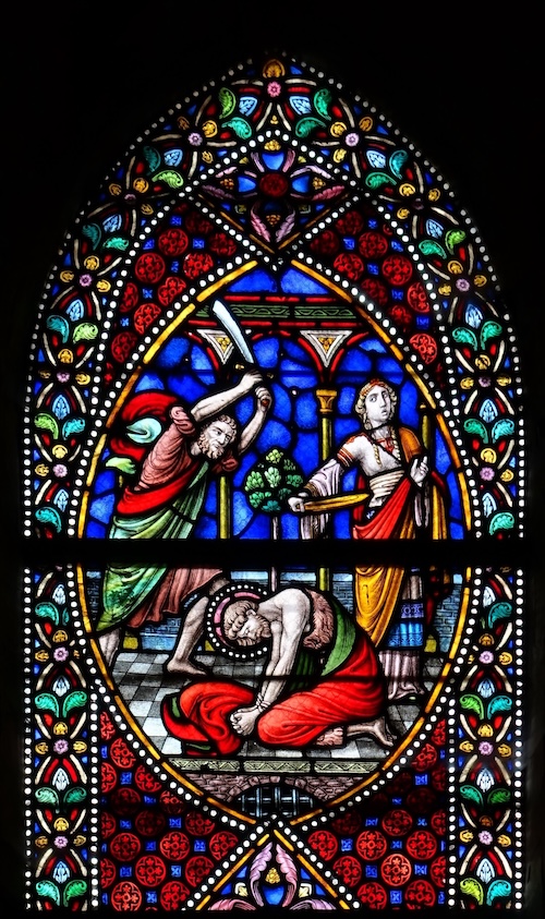 la décollation de jean-Baptiste