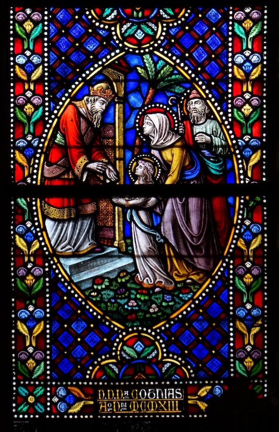 la présentation de Marie au temple