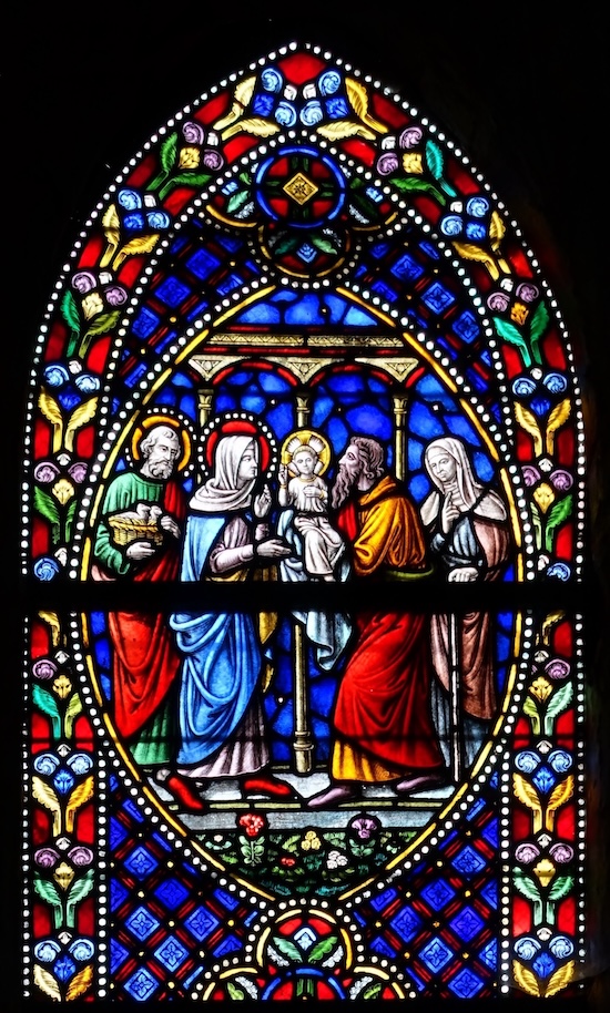 la présentation de Jésus au temple