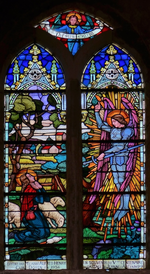 Jeanne d'Arc et Saint Michel