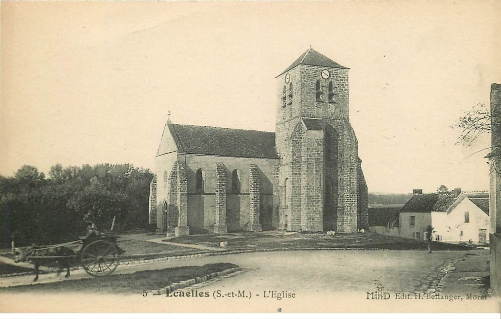 Eglise Saint Remi - Ecuelles 77