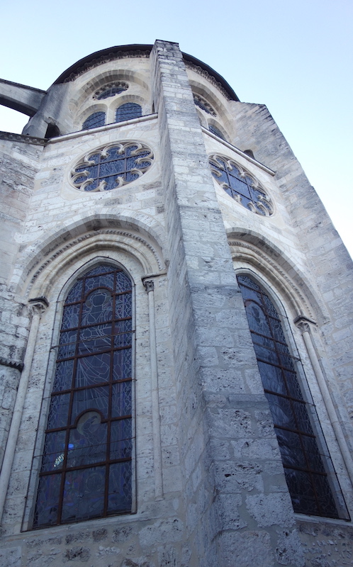 Eglise Notre-Dame de la Nativité - Moret-sur-Loing 77<br>le chevet