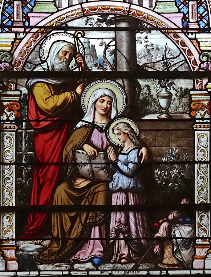 Joachim, Anne et Marie enfant