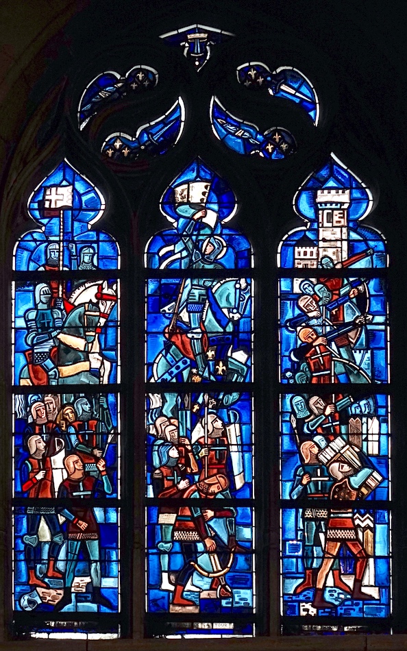 Jeanne d'Arc reprend aux anglais la tour de Bethemont