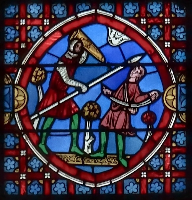 [5] Il combat Goliath