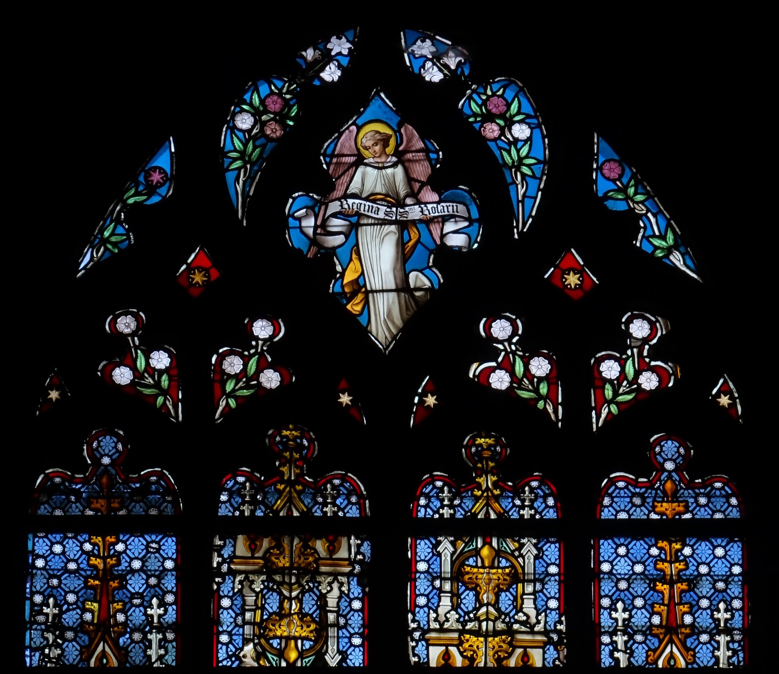 remise du rosaire à Saint Dominique