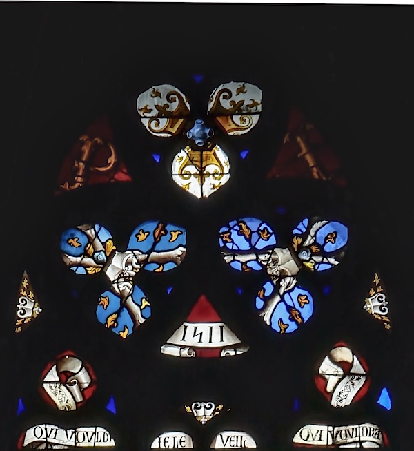S2 - le Christ apparaîtrait à la Vierge - Philippe le beau et ses fils