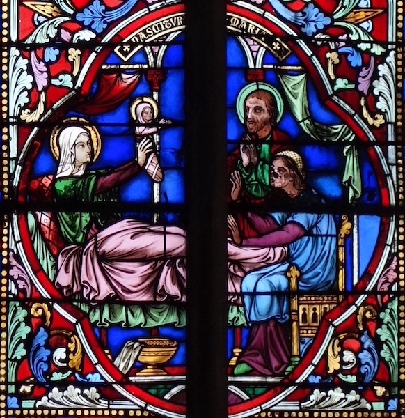 L'adoration des bergers - Cathédrale St Etienne - Meaux 77