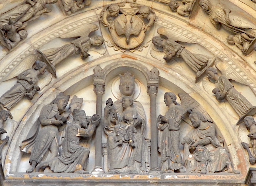 L'adoration des mages - Cathédrale Notre-Dame - Laon 02