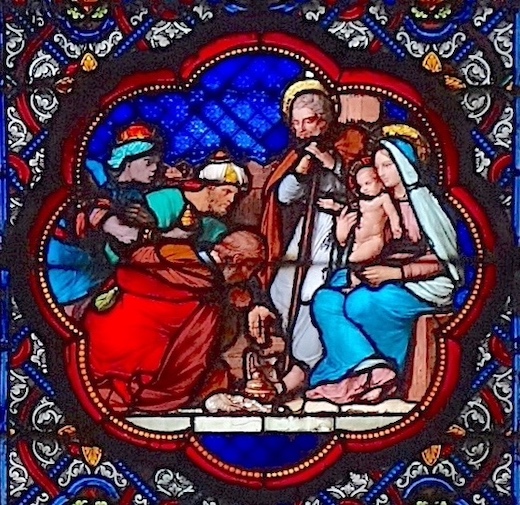 L'adoration des mages - Basilique Ste Clotilde - Paris (7)