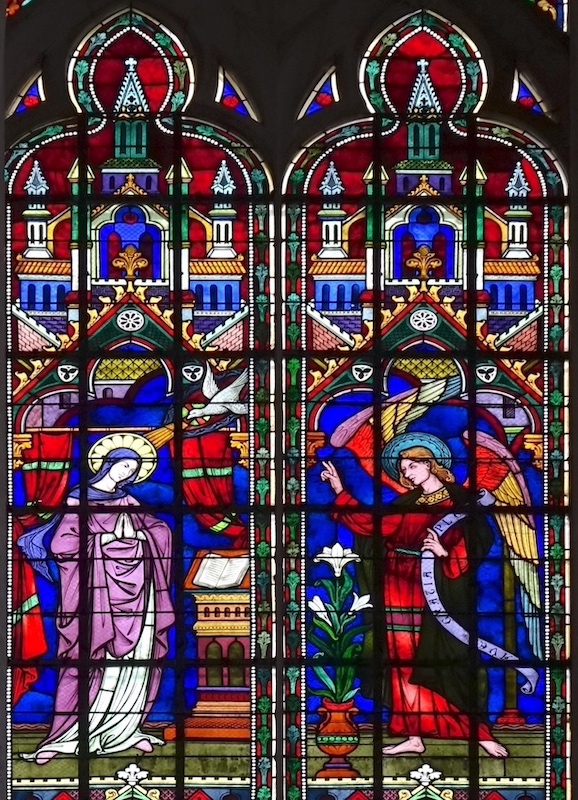 L'Annonciation - Eglise N.D. de l'Assomption - Villeneuve s/Yonne 89