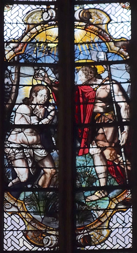 Baptême du Christ - Eglise St Gervais St Protais - Paris (4)