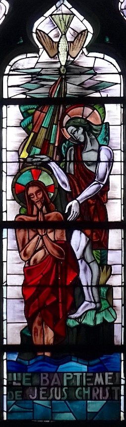 Baptême du Christ - Collégiale Notre Dame - Poissy 78