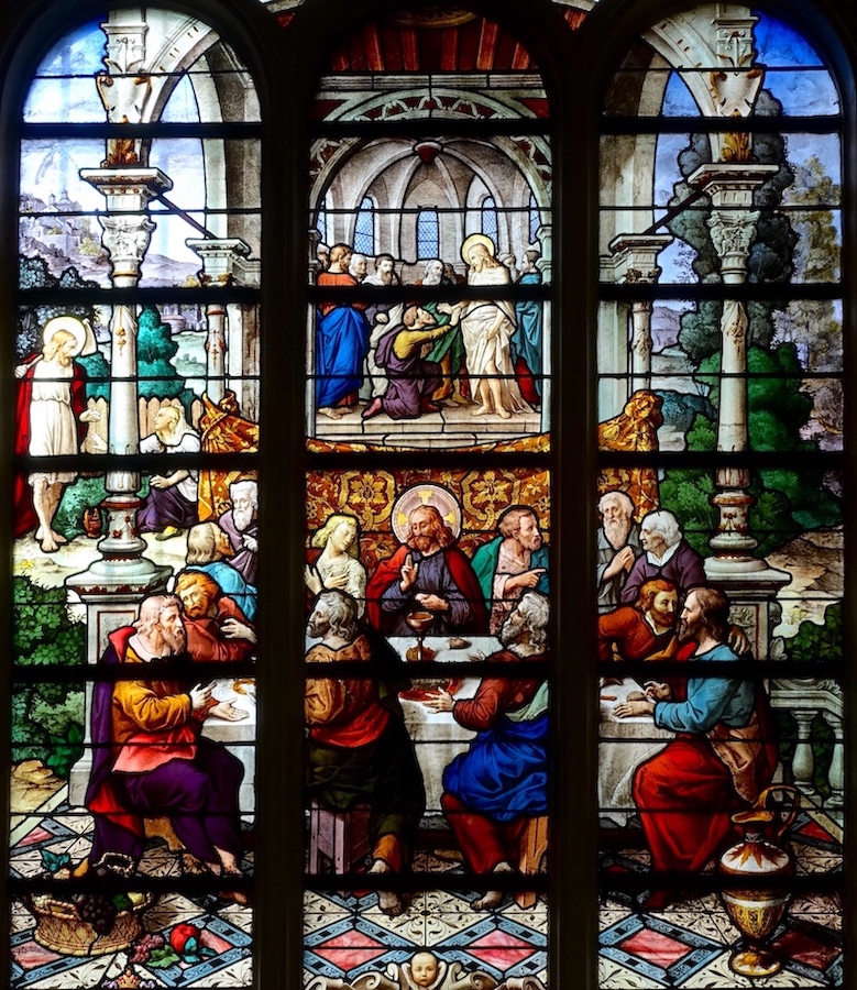 La cène - Eglise St Etienne du Mont - Paris (5)