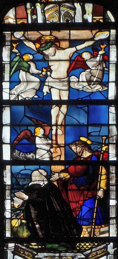 Jésus meurt sur la croix - Eglise Séverin - Paris (5)