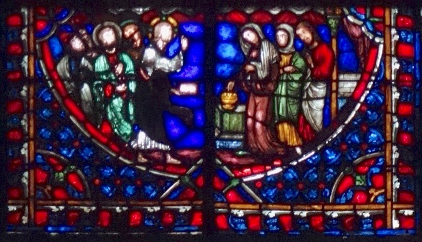 Le denier de la veuve<br>Cathédrale St Pierre St Paul - Troyes 10
