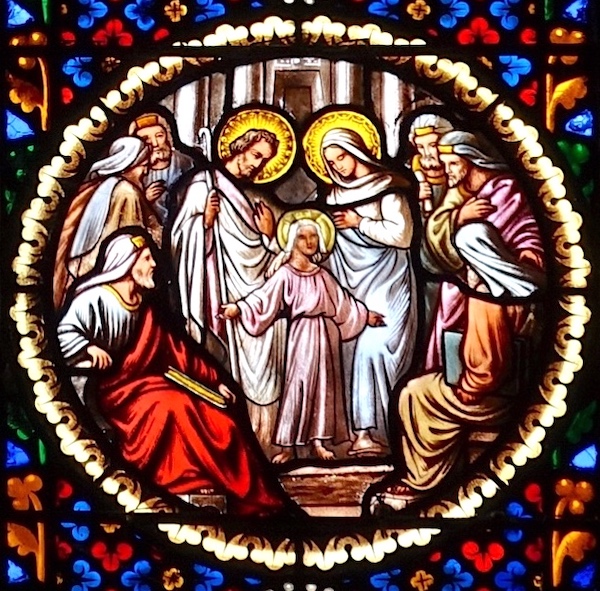 Jésus et les docteurs - Eglise N.D. Nativité - Aigueperse 63