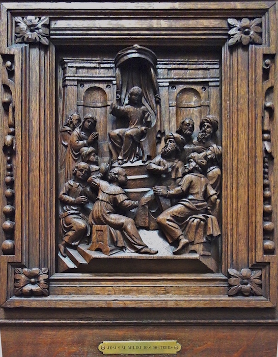 Jésus et les docteurs - Eglise Ste Elisabeth de Hongrie - Paris (3)