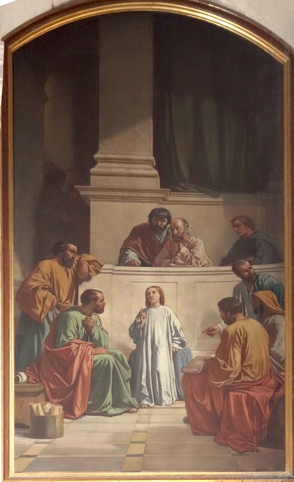 Jésus et les docteurs - Eglise St Louis en l'ile - Paris (4)
