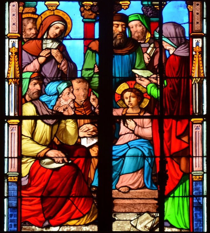 Jésus et les docteurs - Eglise St Eugène Ste Cécile - Paris (9)