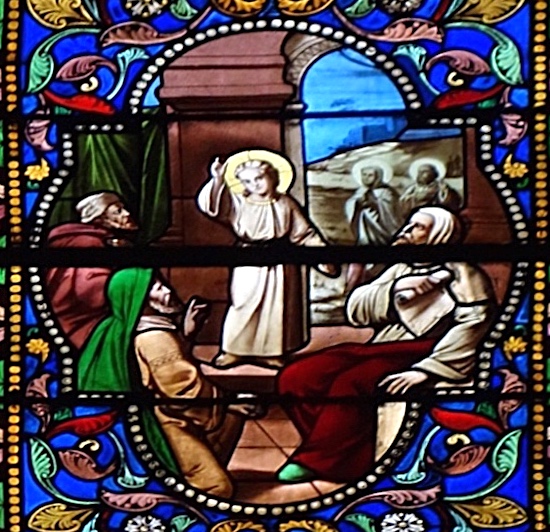 Jésus et les docteurs - Eglise de l'immaculée conception - Paris (12)