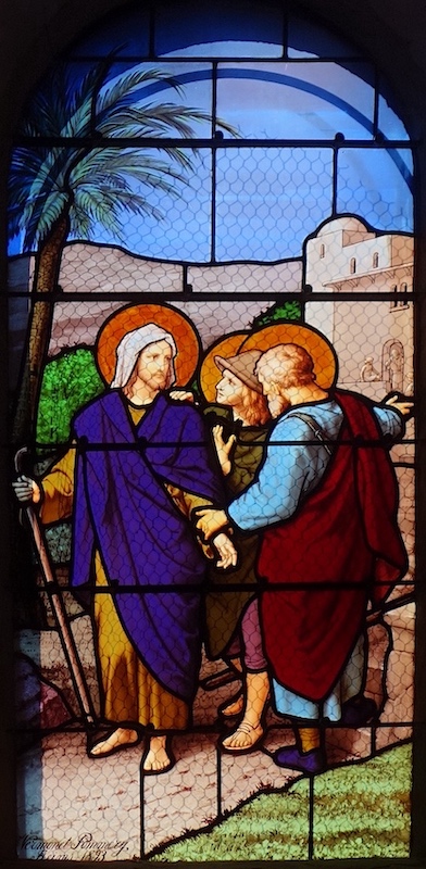 les pélerins d'Emmaüs - Eglise St André - Joigny 89