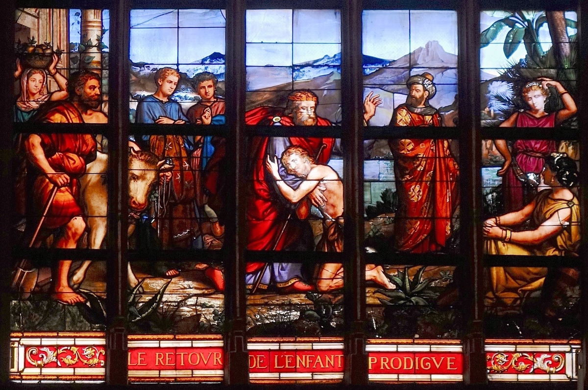 Le départ du fils prodigue - Eglise de la Madeleine - Montargis 45