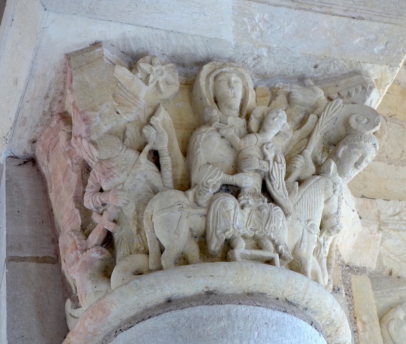 La fuite en Egypte - Abbaye de Fleury - St-Benoit-s/Loire 45