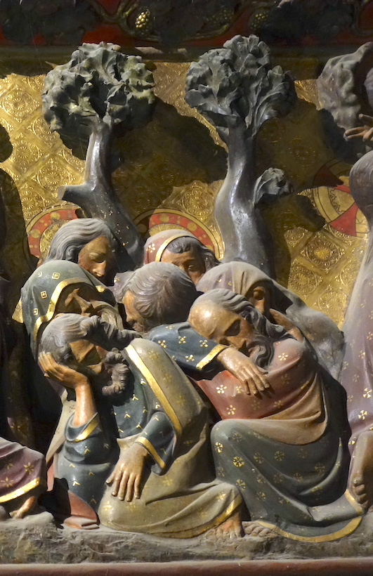 Jésus au mont des oliviers - Cathédrale Notre-Dame de Paris