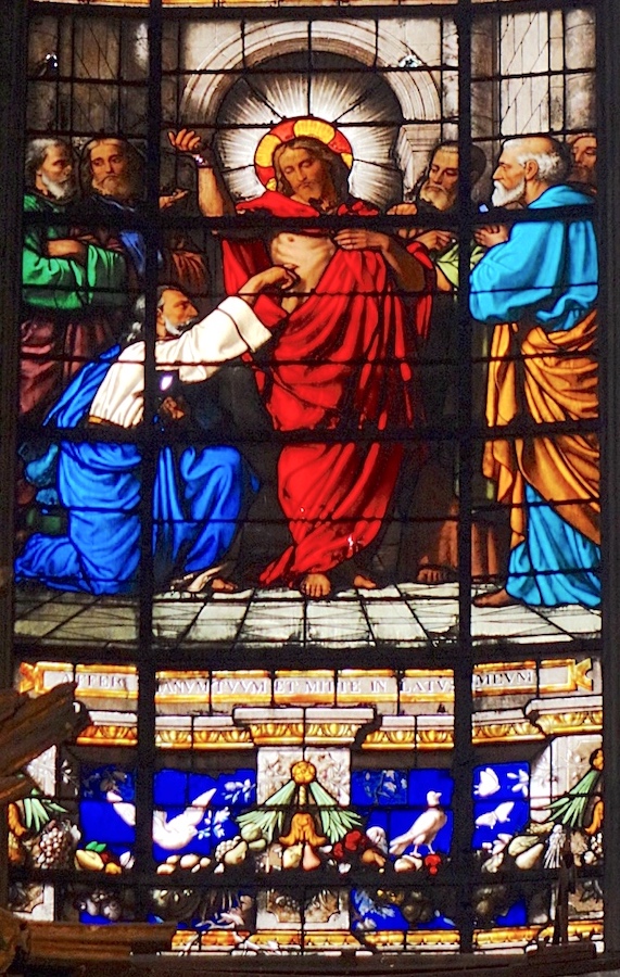 L'incrédulité de Thomas - Eglise Saint Merry - Paris (4)