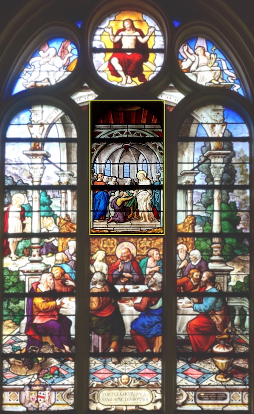 L'incrédulité de Thomas - Eglise St Etienne du Mont - Paris (5)