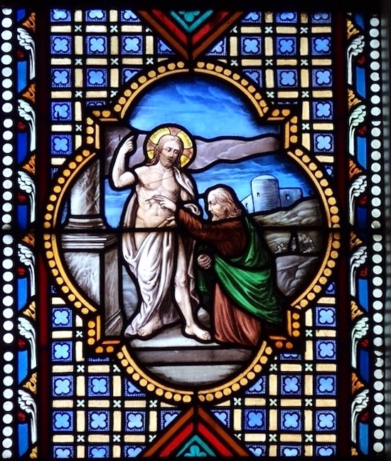 L'incrédulité de Thomas - Eglise Saint Hyppolite - Paris (13)