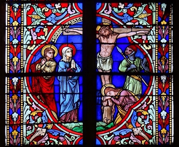 [14] Crucifixion.<br>Cathédrale St Etienne - Meaux 77
