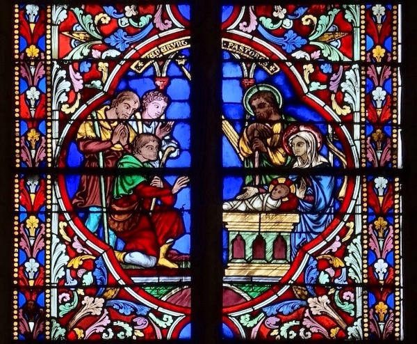 [7] Adoration des bergers.<br>Cathédrale St Etienne - Meaux 77