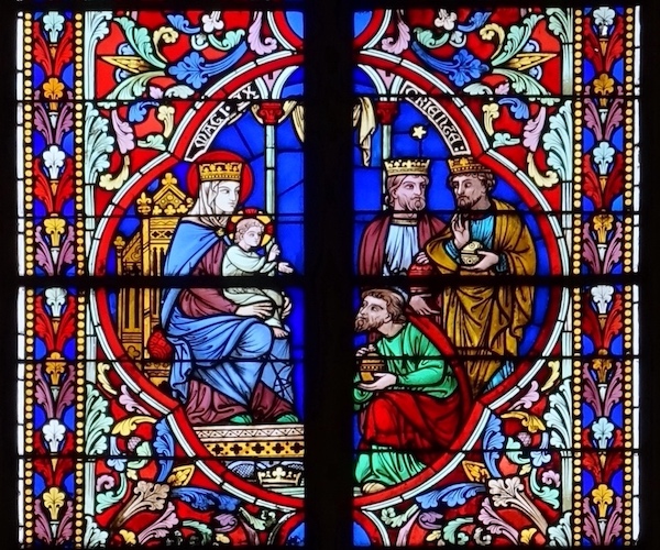[8] Adoration des mages.<br>Cathédrale St Etienne - Meaux 77