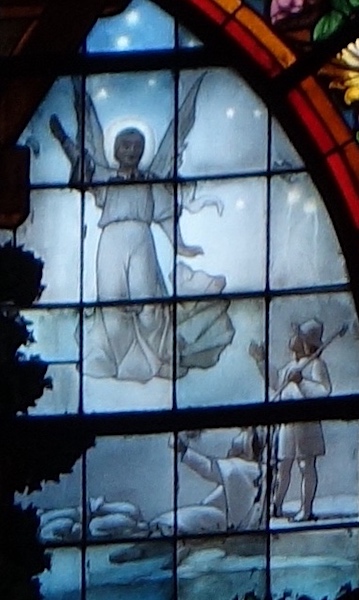 La Nativité : l'annonce aux bergers - Eglise Notre-Dame - Versailles 78