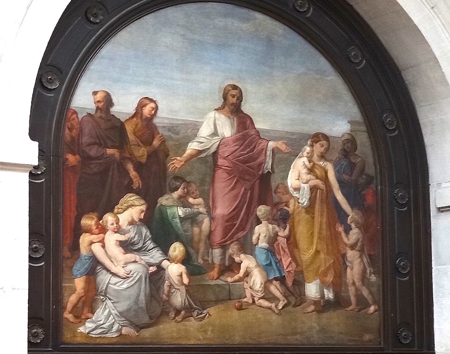 Jésus et les petits enfants - Eglise Ste Elisabeth de Hongrie - Paris (3)