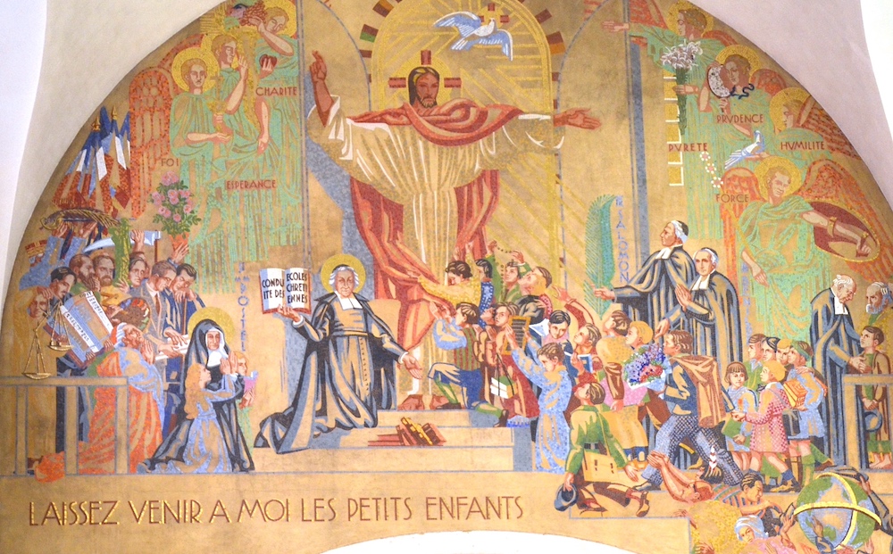 Jésus et les petits enfants - Eglise St Jean-Baptiste de la Salle - Paris (15)
